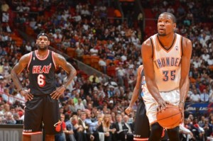 Kevin Durant Cools Off LeBron James & The Heat In South Beach