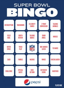 Play A Game While Watching The Game: Super Bowl Bingo