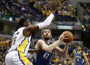 Kevin Love, TImberwolves, Pacers, Minnesota, NBA
