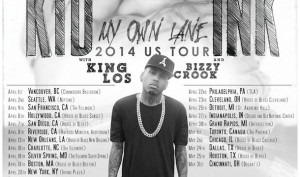 Kid Ink Reveals ‘My Own Lane’ Tour With King Los & Bizzy Crook