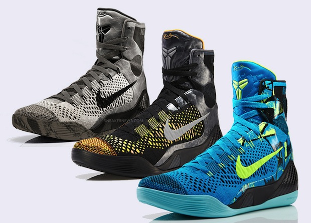 Nike Kobe 9 Elite Colorways to Release 