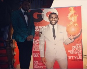 GQ Cover Star Lebron James Hosts Party & Gets On Stage With Rick Ross & Juvenile