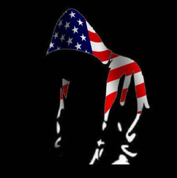 Trayvon Martin, George Zimmerman, American flag, DMX