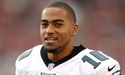 DeSean Jackson Hits The Streets Of New York To Sell His Hip-Hop CD