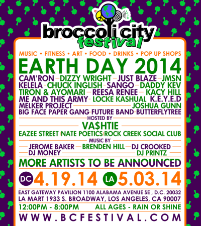 Broccoli City Festival Line-up Has Been Announced