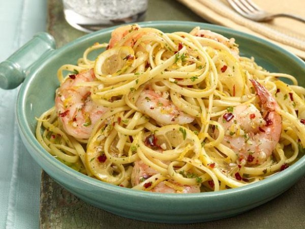valentines day meals, linguine, shrimp pasta, the source magazine, 