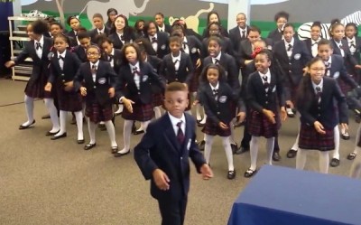 Detroit Elementary School Choir Covers Pharrell’s “Happy”