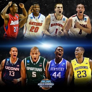 #MarchMadness – #2 Michigan, #4 Michigan State, # 7 UConn & #8 Kentucky Advance To The Elite 8