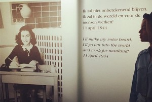 Beyonce instagrams her visit to Anne Frank House in Amsterdam