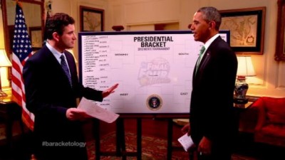 President Obama Fills Out His Bracket For ESPN’s “Barack-etology”
