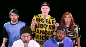 Pentatonix, happy, pharell, viral, cover