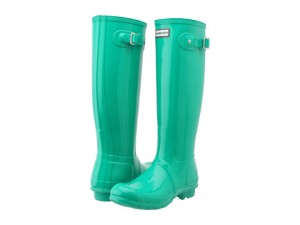 HER SOURCE VICES| St. Patty’s Day Colored Hunter Rain Boots