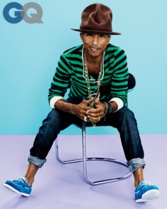 Pharrell Graces The Cover of GQ Magazine