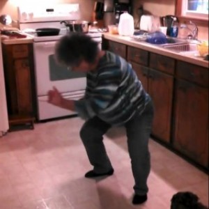 Ice, Ice, Grandma Has Solo Dance Party In The Kitchen