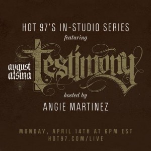 At 6PM EST Today, You Can Watch Hot 97′s In-Studio Series With Summer Jam Festival Stage Artist August Alsina Here With Us