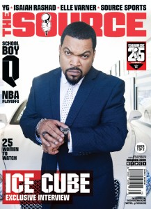 Ice Cube Graces Cover 1-Of-2 Of The New Issue Of The Source Magazine