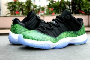 Sneaker Of The Day: Air Jordan 11 Low “Green Snake”