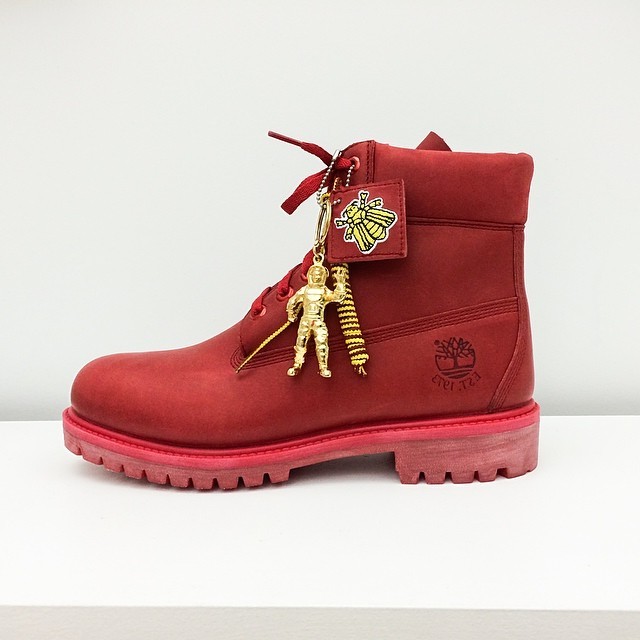 boys red timberlands