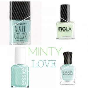 HER SOURCE VICES | The Five Shades of Mint, Nail Polish That Is