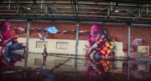 The Most Epic Graffiti Video You’ll Ever See, Time-Lapse Of 4 Artists Covering An Entire Warehouse