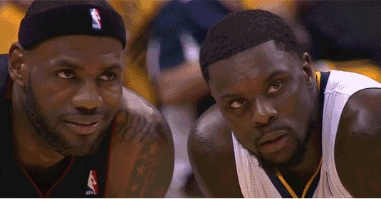 Lance Stephenson Lebron James Blow Blows In Ear miami heat indiana pacers