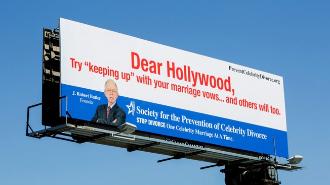 Ouch:  This Billboard Advises Kim K to “Keep Up” With Her Vows