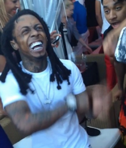 Watch Lil Wayne Rage In St. Tropez & Pull This Popular Dance Move
