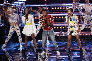 Pharrell Performs “Come Get It Bae” On “The Voice”