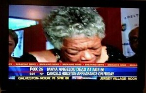Fox News Maya Angelou death cancel appearance 