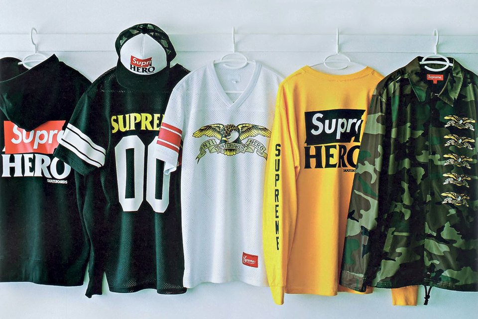 Preview of the Supreme x AntiHero Skateboards Capsule Collection - The
