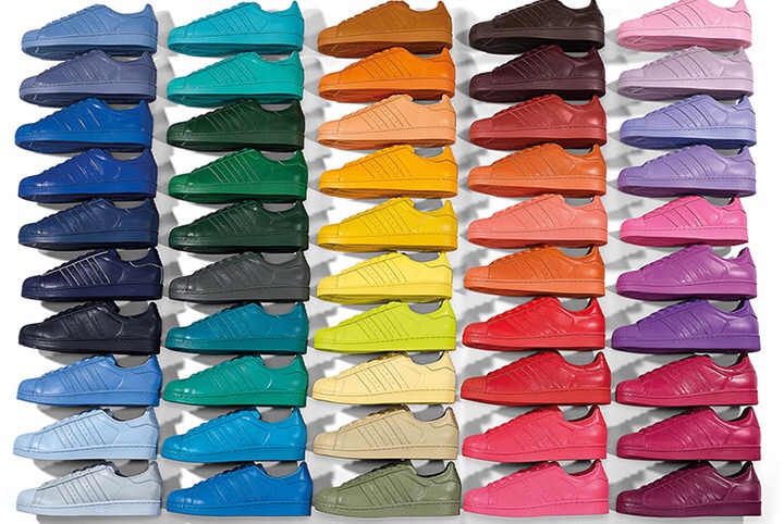 adidas superstar color cheap online