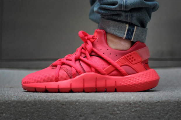 Check Out Nike Huarache NM “Red” Sneaker