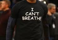 Lebron "I can't breathe shirts