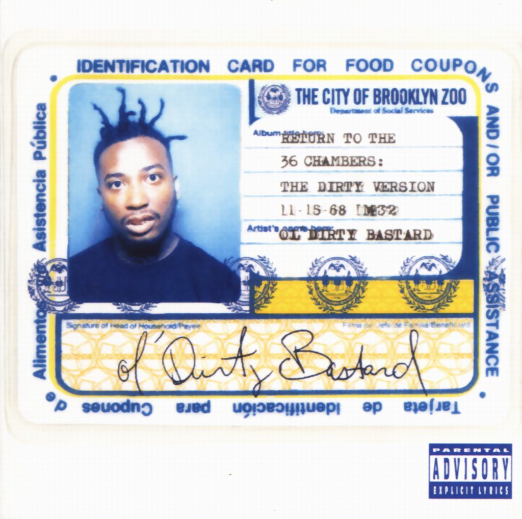 Today in Hip Hop History: Ol' Dirty Bastard Released 'Return of the 36 Chambers' 21 ...1024 x 1017