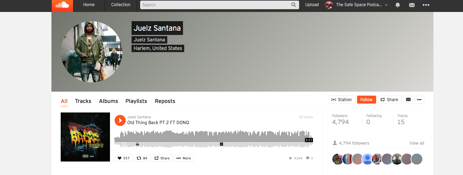 Juelz Santana Should Have More Than 4000 SoundCloud Followers