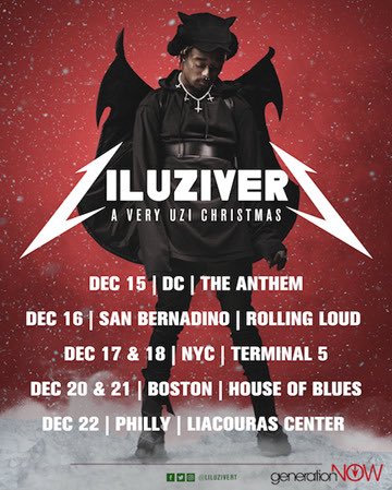 Lil Uzi Announces 'Very Uzi Christmas' Tour 