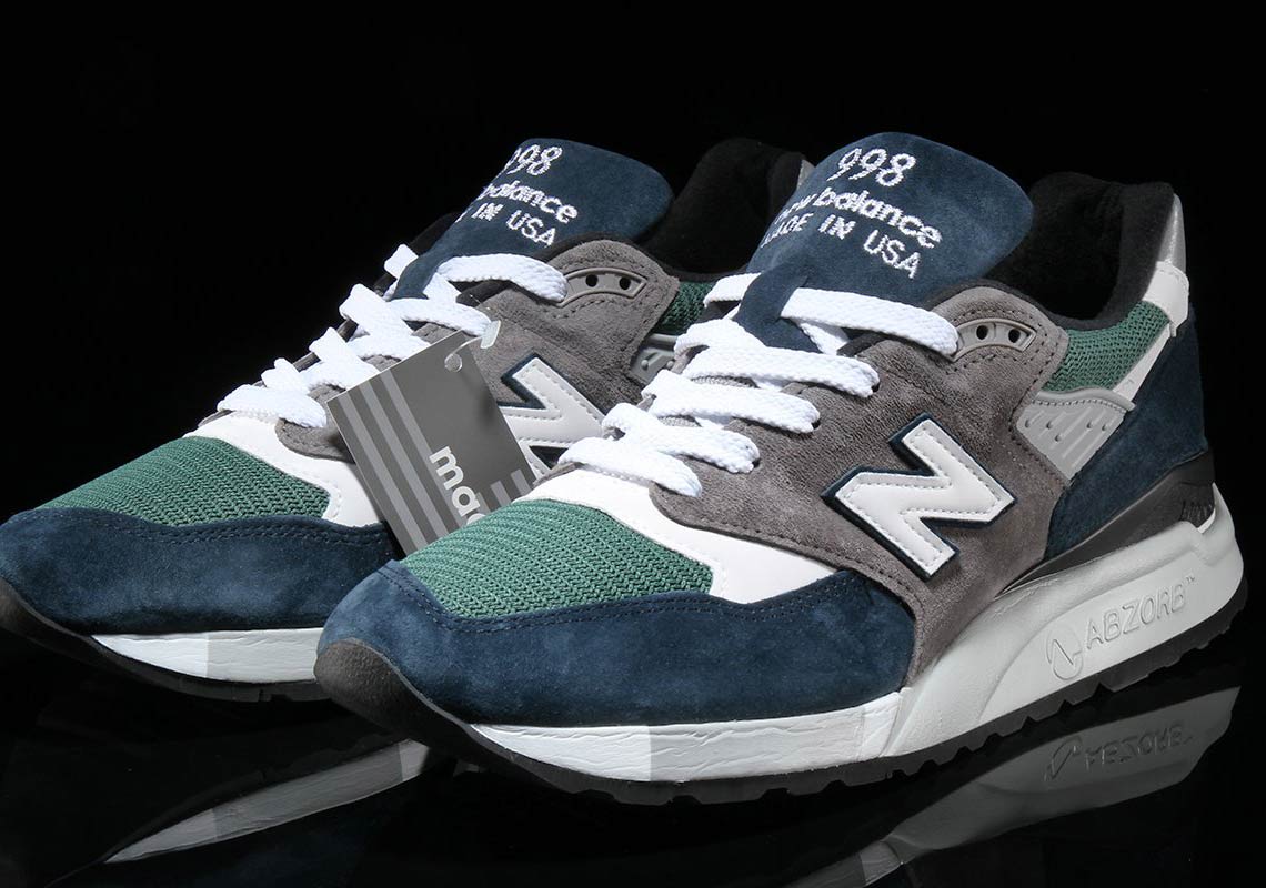 This Navy and Teal New Balance 998 Is the Perfect Summer Shoe