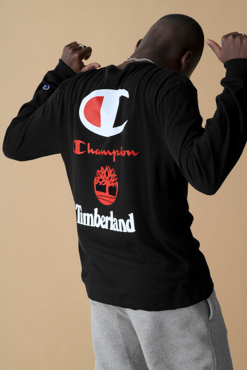 champion timberland collab hoodie