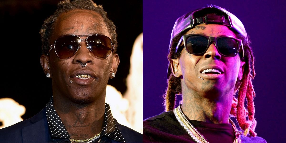 Young Thug Says Lil Wayne is Suing for 'Barter 7'