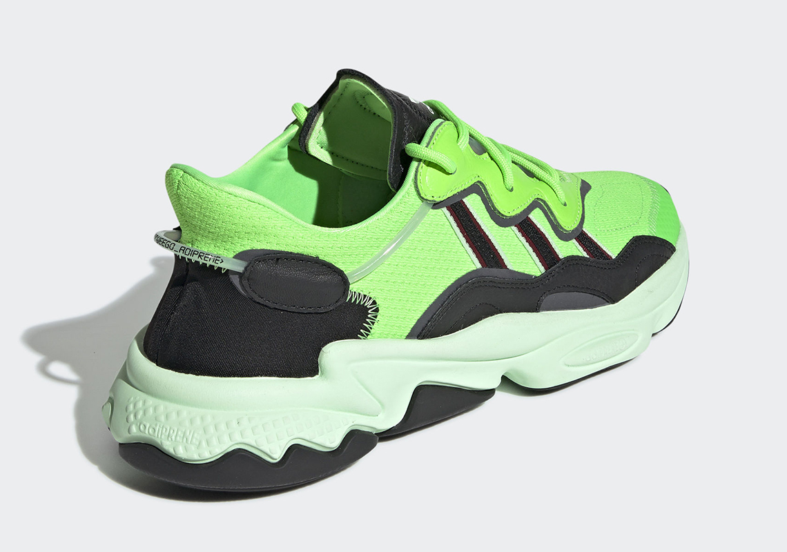 adidas shoes neon green