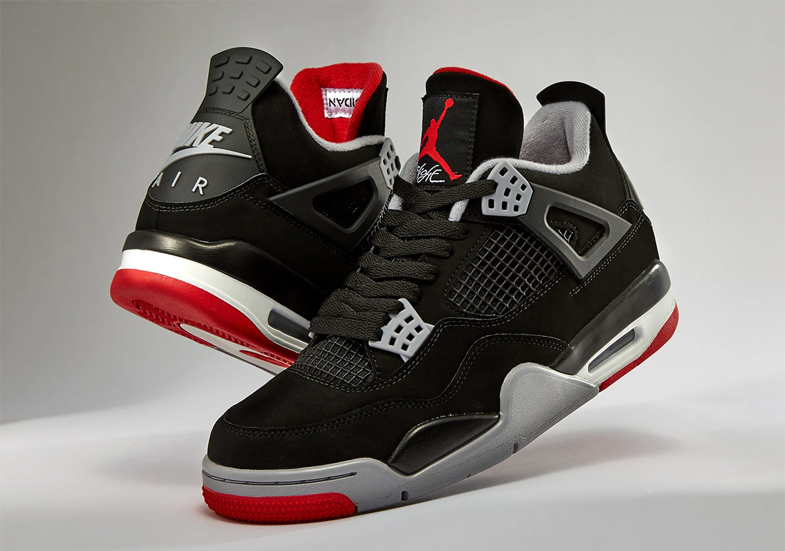 Reminder The Air Jordan 4 "Bred" Drops This Weekend The Source