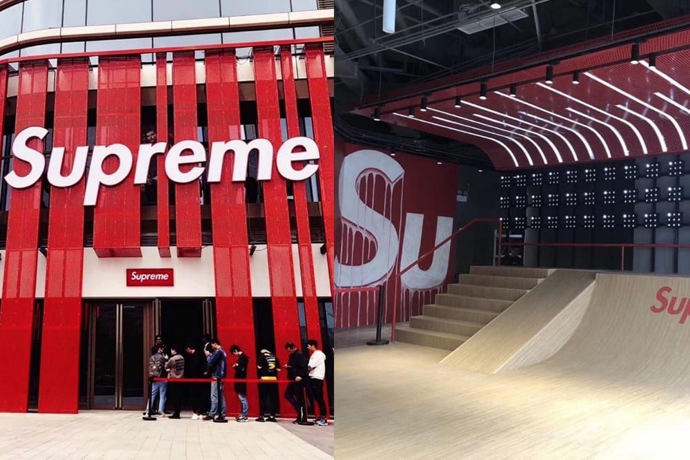 So This Is What the &#39;Fake&#39; Supreme Italia Store In Shanghai Looks Like