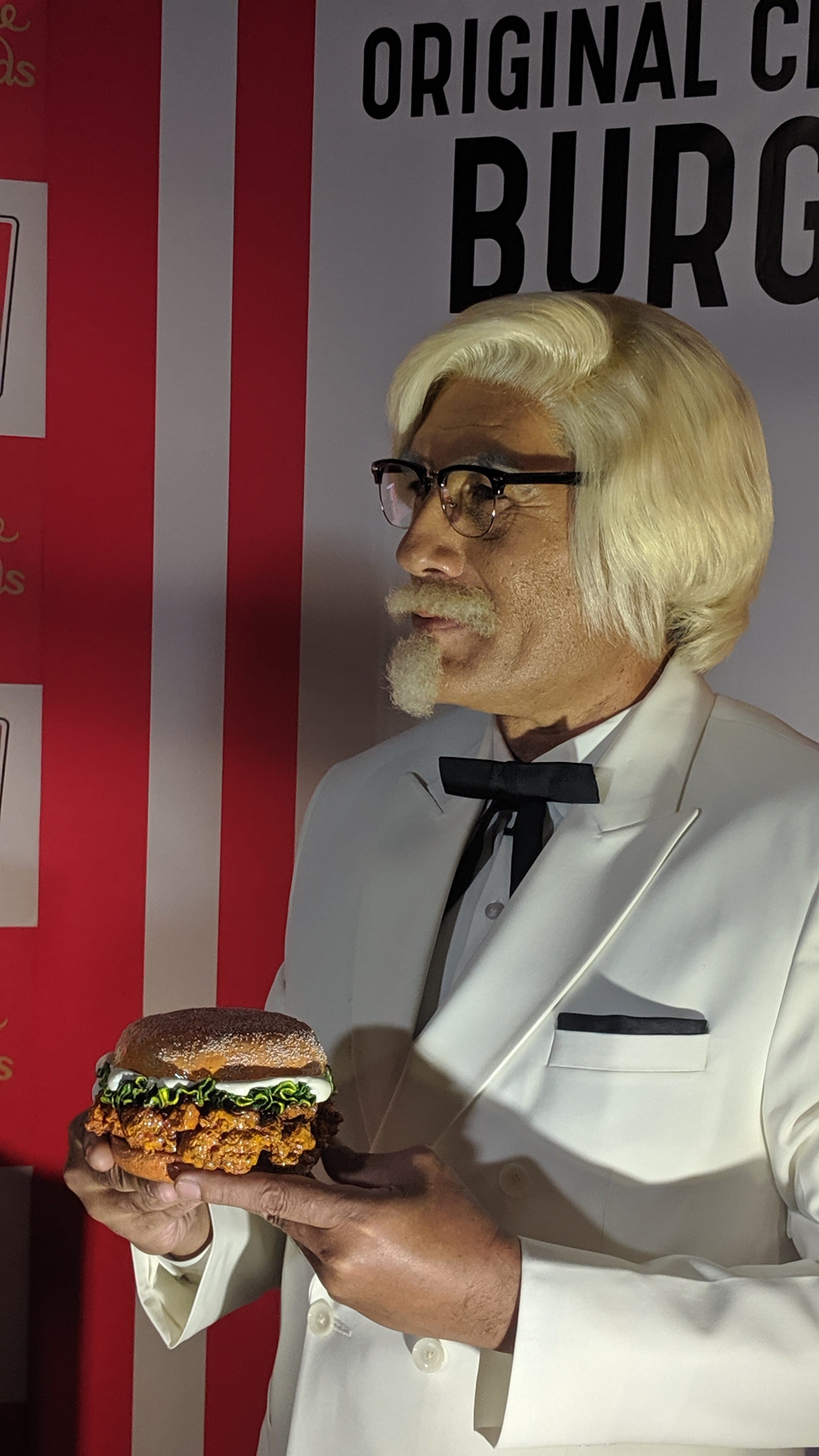 KFC’s Zinger Burger Becomes the First Food Celebrity at Madame Tussauds