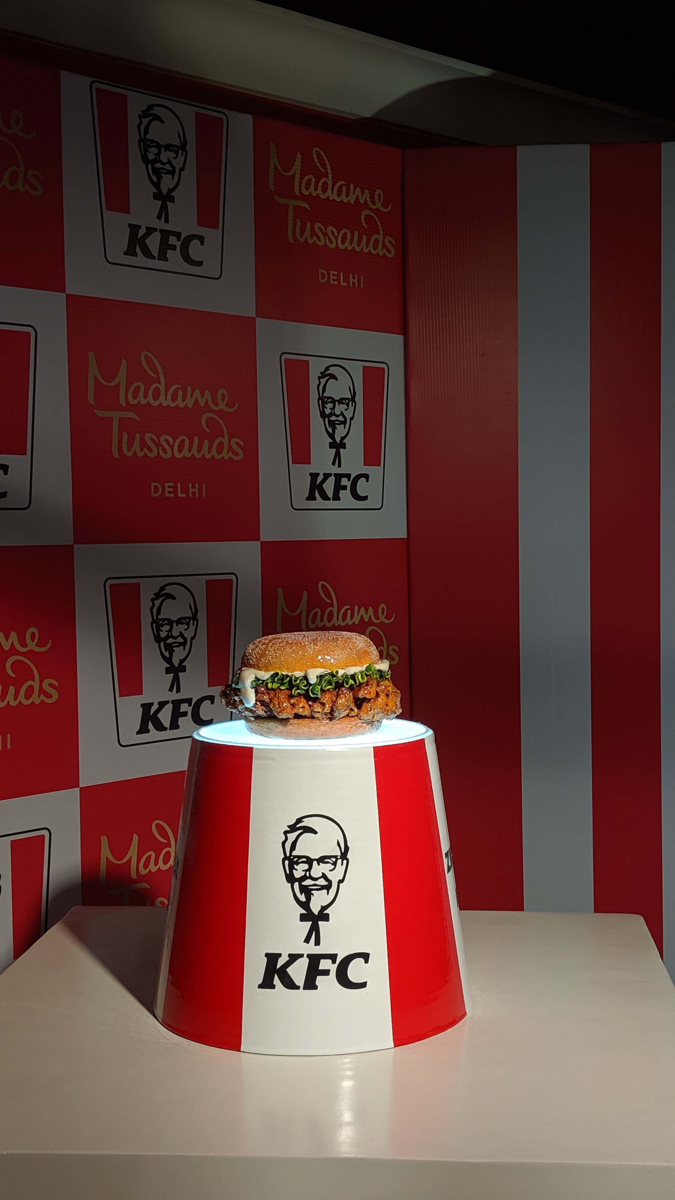 KFC’s Zinger Burger Becomes the First Food Celebrity at Madame Tussauds
