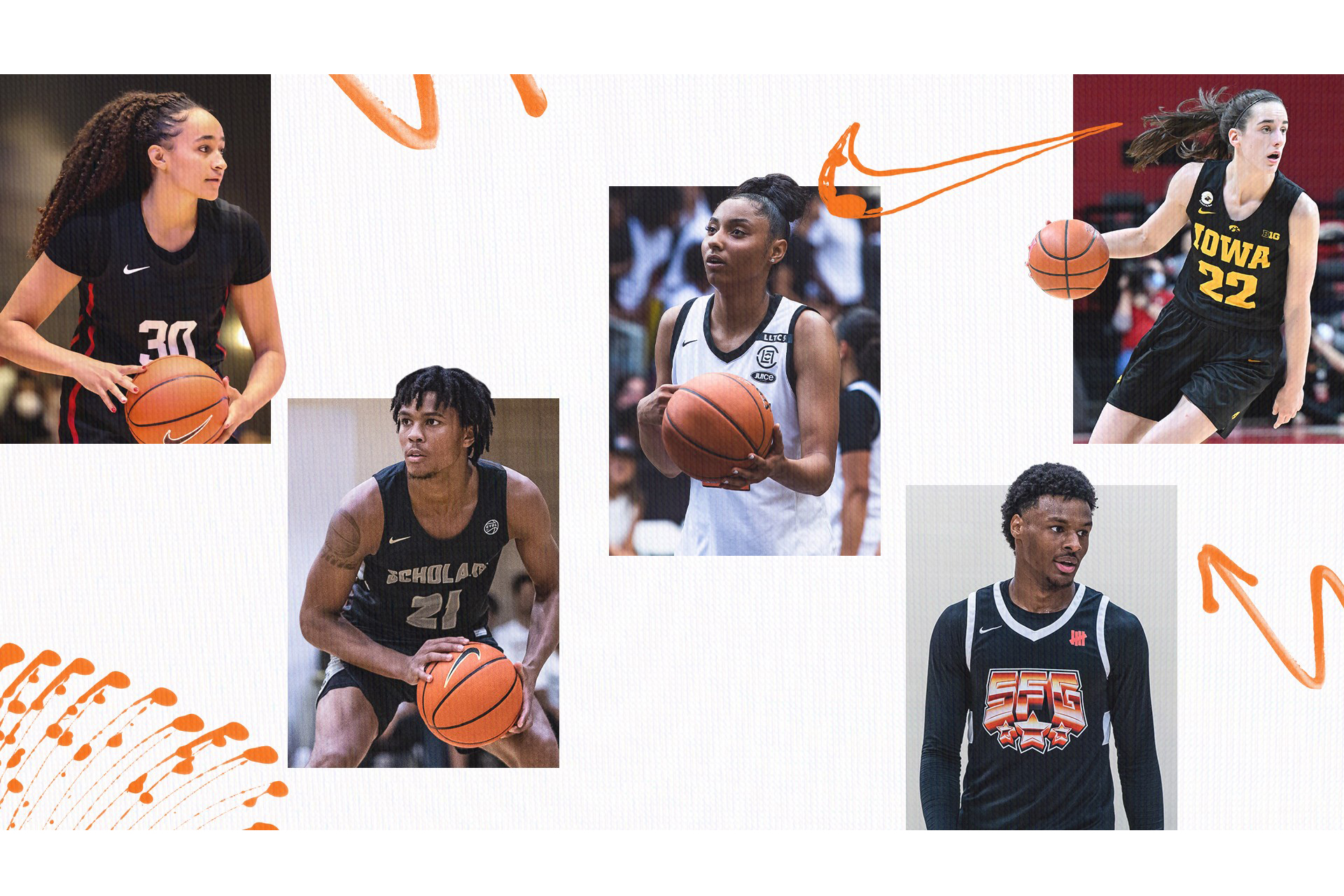 Nike Expands Basketball Family with Addition of Student Athletes Bronny James, Caitlin Clark & More