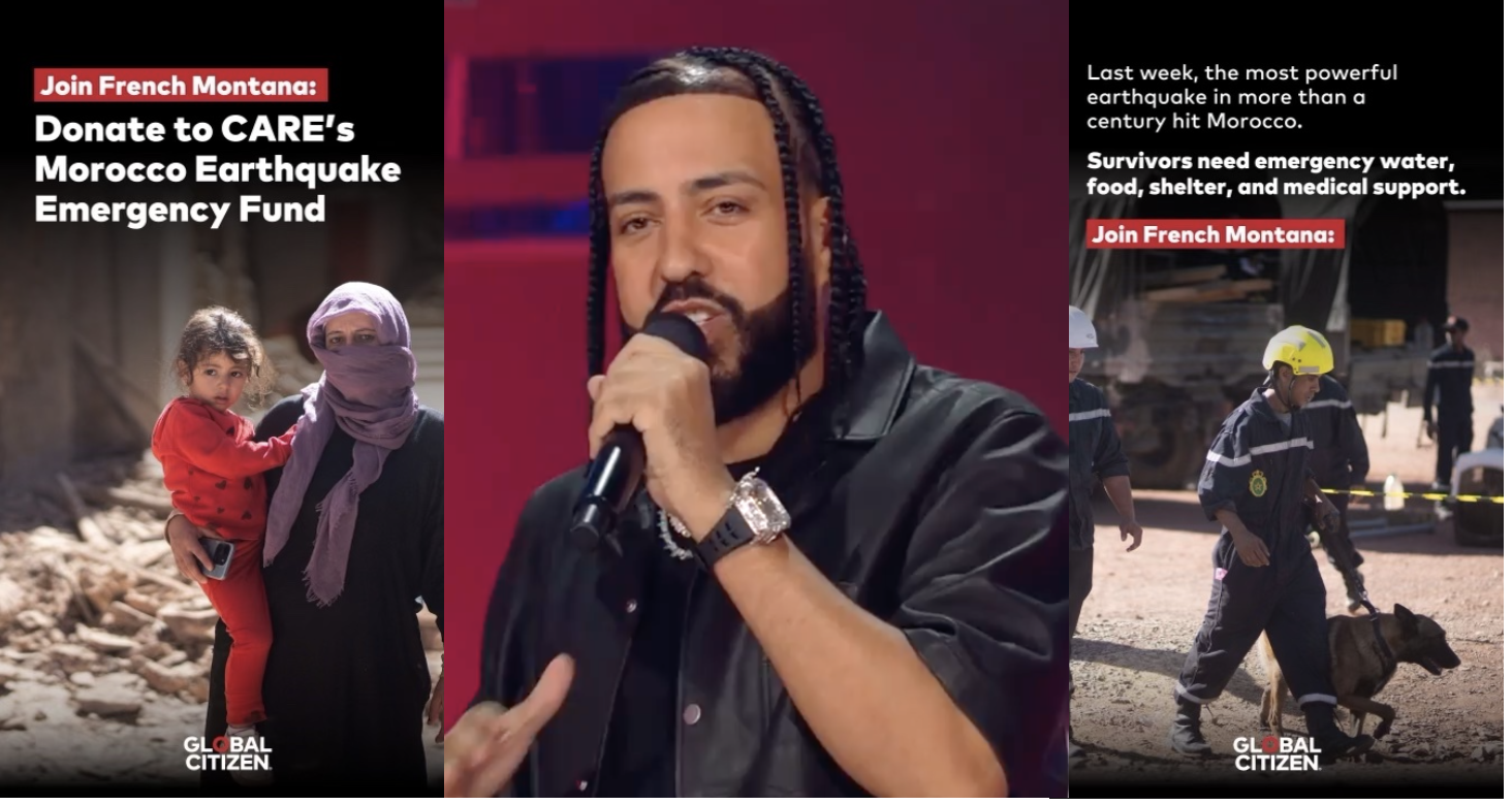 French Montana Joins Forces with Global Citizen for Urgent Relief Efforts in Morocco