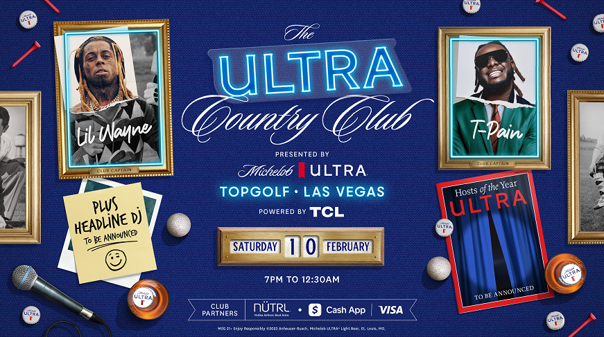 Lil Wayne and T-Pain to Headline Michelob ULTRA Country Club in Las Vegas