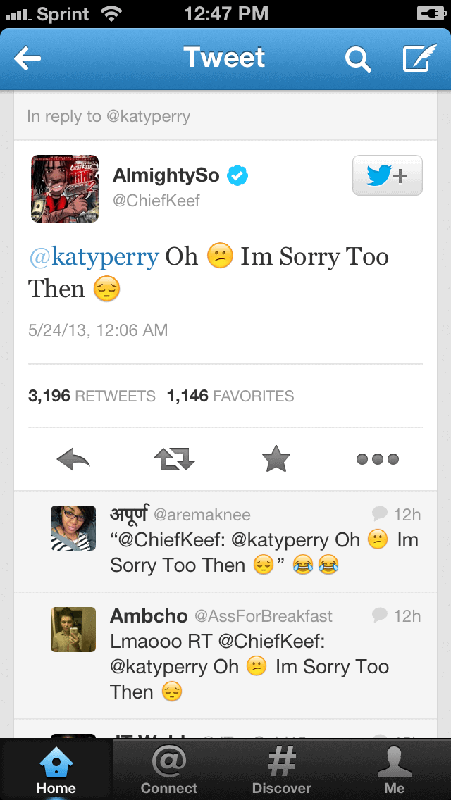 The Source |Breaking News: Chief Keef Wants To Fight Katy Perry