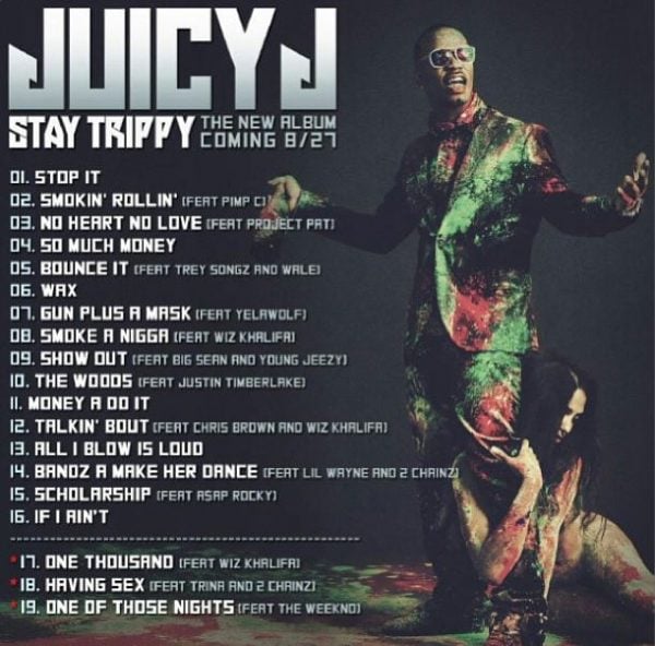 Juicy J Reveals ‘Stay Trippy’ Tracklist + Features The Source