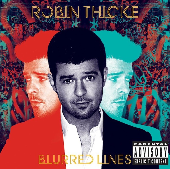 Robin Thicke Blurred Lines Album Cover